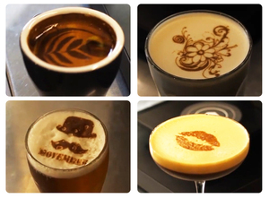 Máy in Cà Phê Mặt máy ảnh cho Latte hình ảnh in trên cốc cà phê và trà sữa tách máy in cốc duy nhất - Product Image 5