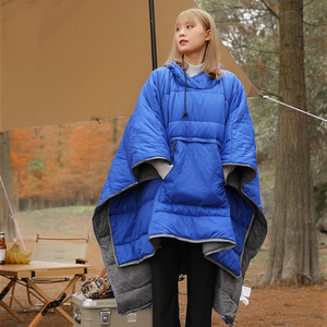 Poncho de dormir portátil para <span class=keywords><strong>senderismo</strong></span> y exteriores, funda suave, cálida, con hebilla de plástico práctica, para adultos - Product Image 5