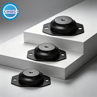 Isolateurs de vibrations filetés durables, amortisseurs de chocs en caoutchouc mâle-femelle pour alternateur, CVC et amortissement mécanique