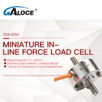Capteur de force GML668A en acier inoxydable, cellule de charge micro-pression pour compression et tension, transducteur pour peseuse à trémie, peseuse à grue