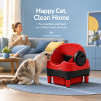 Économisez du temps avec la boîte à litière automatique pour chat, machine robot électrique autonettoyante