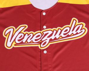 Logotipo personalizado OEM y ODM amarillo <span class=keywords><strong>azul</strong></span> béisbol Jersey adulto entrenamiento Jersey camisa de talla grande diseño creativo - Product Image 3