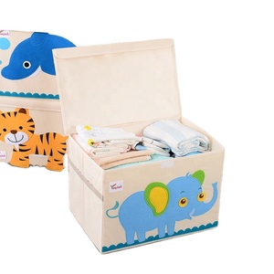 2024 Goedkope China Fabriek Prijs Organizer Box Opslag Hoge Kwaliteit Baby Speelgoed Sorteren Dozen Bekleed Stof Container Voor Kinderen - Product Image 4