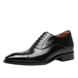Zapatos de Vestir Formales para Hombre, Estilo Británico de Lujo Original 2025, Talla Grande, Punta Cuadrada, Transpirables, para Bodas, Negocios y Oficina - Product Image 3