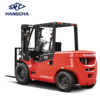 Chariot élévateur diesel industriel Hangcha série A2 4t/4,5t/5t à moteur à combustion interne pour la logistique d'entrepôt