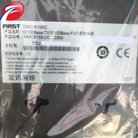 Convertisseur de média fibre optique monomode DMC-515SC Ethernet 10/100 vers 100BASE-FX SC, 15 km, RJ45 Fast Ethernet, Plug and Play