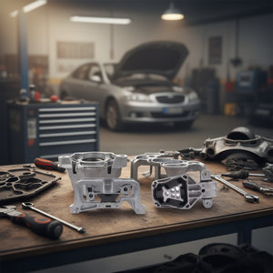 Soportes de Motor y Transmisión para Mercedes, 2.0L L4, Aleación de Aluminio, Repuestos D0100HAMZXA - Product Image 2