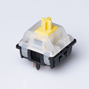 GATERON 2023 Produk Terbaru KS-3-X47 Yellow Pro Switch 5-pin Pre-lubed RGB Gaming Mechanical DIY Hotswap Keyboard Switch - Product Image 1
