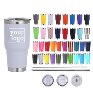 Vasos Térmicos Personalizados con Logotipo al por Mayor, de 12oz, 20oz y 30oz, Tazas de Viaje con Aislamiento al Vacío, Vasos de Acero Inoxidable de Doble Pared - Product Image 2