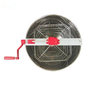Extractor de Miel Manual de 4 Cuadros, Centrifugadora de Miel de Acero Inoxidable con Manivela, Máquina Extractora de Miel de Abeja - Product Image 3