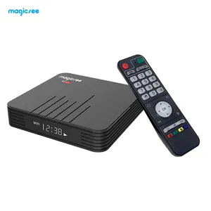 N5MAX X3 Tv Box Pintar, Set Top Box Tv 4K S905X3 4G 64G Wifi Android Iptv