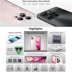 Nouveau Smartphone Doogee 8+16MP Caméra Android 15 NFC Google Play 6250mAh 6,75 Pouces 8+256GB Double 4G Téléphone Mobile Doogee Note 58 Pro - Product Image 6