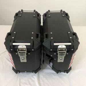 Soporte Universal de <span class=keywords><strong>Aluminio</strong></span> para Maletas Laterales de Motocicleta, Soporte para Cajas Laterales - Product Image 3