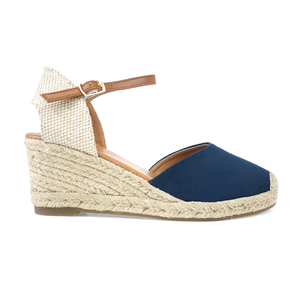 Alla moda per il tempo libero cintura alla caviglia <span class=keywords><strong>scarpe</strong></span> casual sandali con tacco in juta - Product Image 4