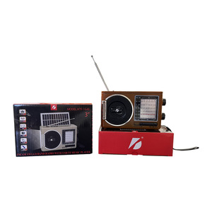 Altavoz Bluetooth Retro Recargable KTF-1646 para Conferencias, Inalámbrico, con Linterna, <span class=keywords><strong>Radio</strong></span> AM/<span class=keywords><strong>FM</strong></span>, Sistema Solar, Estilo Vintage - Product Image 3