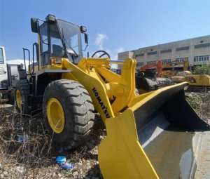 Cargador de ruedas de WA320-5, WA320-3/WA320-5/WA380-3, usado, Komatsu, en buen estado de trabajo - Product Image 2