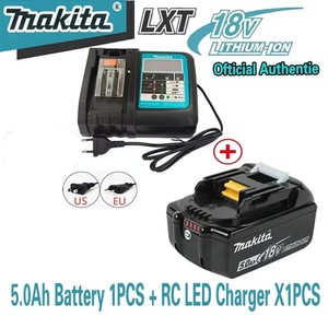 Batería <span class=keywords><strong>Makita</strong></span> de 18 V, Baterías Recargables para Herramientas BL1860/BL1850/BL1840, Súper Larga Duración, con Embalaje en Caja de Color - Product Image 4