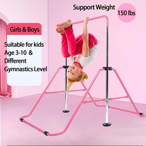 <span class=keywords><strong>Barre</strong></span> de <span class=keywords><strong>gymnastique</strong></span> pliable à hauteur réglable pour enfants, <span class=keywords><strong>barre</strong></span> de danse horizontale, <span class=keywords><strong>barre</strong></span> de ballet portable - Product Image 3