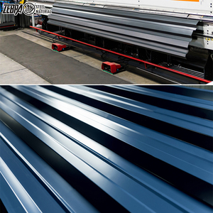 16 18 22 22 đo ppgi ppgl tôn thép tấm lợp kim loại tấm tôn màu Đỏ thép tấm lợp - Product Image 3