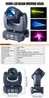Marslite Pro 100w Led tête mobile Dj faisceau lumineux boîte de nuit Disco scène lumière