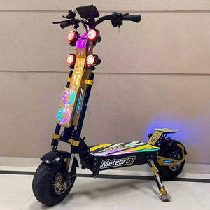 Scooter Eléctrico de 72V y 10000W con Doble Motor, Batería de Litio de Largo Alcance, Plegable, para Viajes Cortos - Product Image 1