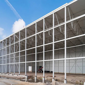 Estructuras de acero Salón de <span class=keywords><strong>aeropuerto</strong></span> Estructuras de acero Almacenes flexibles Estructura de estructura de acero de Ghana - Product Image 4