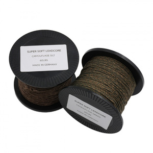 <span class=keywords><strong>Fil</strong></span> de pêche 16 brins Leadcore Leader Line haute densité, résistant à l'abrasion, importé, âme souple <span class=keywords><strong>en</strong></span> plomb, couleur marron camouflage boue, 0,9 mm - Product Image 1