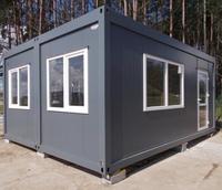 Casa Maison conteneur préfabriquée modulaire Cabine Petite maison prête à expédier Kit portable Maisons conteneur à dosettes