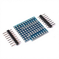 Carte d'expansion D1 Mini double face à double tête pour développement IoT WIFI, version améliorée pour D1MINI
