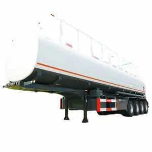 36000l Diesel Gasoline Fuel Oil Truck Semi Trailer stainless steel tanker trailer liquid molten sulfur tanker trailer