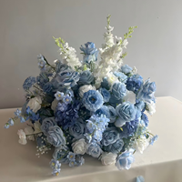 T-FT026 Hoogwaardige zijden bloemenbal centerpiece kunstmatig 50-60 cm bloemenbal voor bruiloftdecoratie