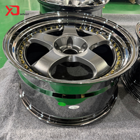 Jantes forgées RCSR en 2 pièces 17 19 20 21 5*114.3 5*100, jantes en alliage neuves pour voitures particulières, pour WRX S15 G35 G37