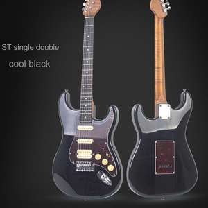 <span class=keywords><strong>Guitare</strong></span> Électrique OEM de Haute Qualité, Simple ou Double, Type ST, 39 Pouces, Entrée de Gamme, en Acrylique/Bois, 6 Cordes, pour <span class=keywords><strong>Débutant</strong></span> - Product Image 3