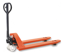 Transpalette manuel Topsense en promotion, 2 tonnes, avec fourches de 1100 mm et roues en nylon