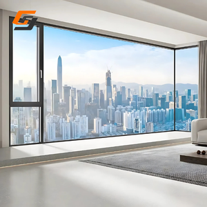 Ventana Abatible de Aleación de Aluminio Moderna de Primera Calidad GS con Doble Vidrio - Product Image 2