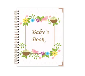 2023 Customized Pregnancy Journal For First Time Moms Baby Memory Book Planner Free Template Artwork