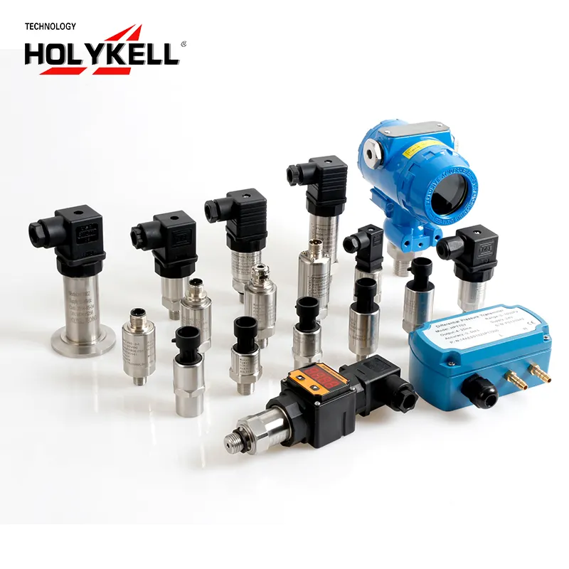 Holykll Packard Sensor Tekanan Rem, Keramik HAVC Kompresor Udara Truk Bahan Bakar Minyak 420ma 0.5-4.5V