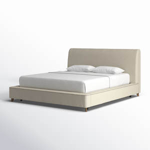 เตียงหุ้มเบาะนุ่มหรูหราทันสมัยดีไซน์ร่วมสมัยพร้อมผ้าคลุมผ้ากำมะหยี่ - Product Image 6