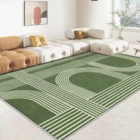 Tapis imprimé à motif géométrique moderne 100% polyester 0065 pour décorer le salon
