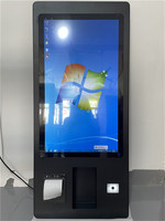 Kiosque libre-service de 32 pouces Android tout en un borne d'enregistrement Rfid d'hôtel avec scanner de codes à barres et imprimante