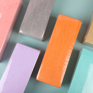 แผ่นแว็กซ์กำจัดขนรูปสี่เหลี่ยมผืนผ้า ยี่ห้อ <span class=keywords><strong>Veet</strong></span> ขายดี สำหรับกำจัดขนบนใบหน้า ผ้ามัสลินสำหรับแว็กซ์กำจัดขน แผ่นแว็กซ์กำจัดขน อุปกรณ์ทำเล็บ - Product Image 5