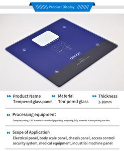 Oem ODM nhà sản xuất sản xuất 86 Mét Màn hình in chuyển đổi bảng điều chỉnh thủy tinh, đồ nội thất thông minh cảm ứng chuyển đổi Tempered Glass tấm - Product Image 2