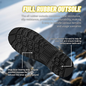 Hanagal OEM ODM Bottes de lune imperméables bottes de neige d'hiver <span class=keywords><strong>pour</strong></span> femmes et hommes - Product Image 5