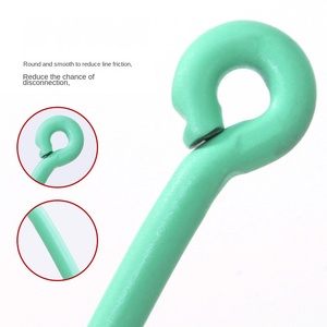 Juego de anzuelos de pesca con tubo luminoso <span class=keywords><strong>y</strong></span> púas, con <span class=keywords><strong>mil</strong></span> unos anzuelos, dientes de fantasma verdes <span class=keywords><strong>y</strong></span> dientes triangulares, para pesca en orilla, mar <span class=keywords><strong>y</strong></span> lago - Product Image 3