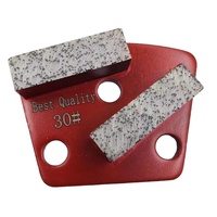 Outils de diamant rouge carré de vente chaude d'usine pour le polissage et le meulage de plancher