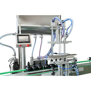 Machine de remplissage et de bouchage de liquides contrôlée par PLC pour l'industrie des spiritueux, des huiles essentielles, des parfums et des produits chimiques, ligne de production SUS 304 - Product Image 3