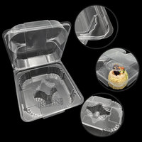 Boîte à clapet anti-déformation personnalisée OEM, adaptée aux aliments, avec plateau intérieur de positionnement pour l'emballage de mini-gâteaux et pâtisseries