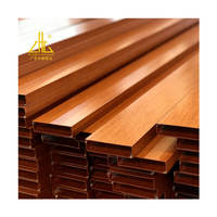 Tube rectangulaire en aluminium de grande taille 6063 T5, extrusion personnalisée 60x40 80x40 100x50 120x60 150x80mm, section creuse, usine OEM