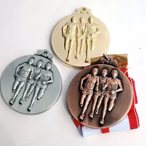 Pabrik kustom honor logo medali logam Koleksi abadi untuk acara olahraga