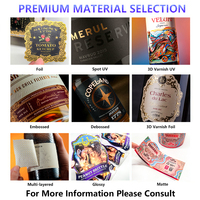 Étiquette personnalisée en feuille d'or imperméable pour flacon de parfum, autocollant adhésif avec logo, étiquettes en vinyle pour parfum, étiquettes d'emballage, impression d'étiquettes